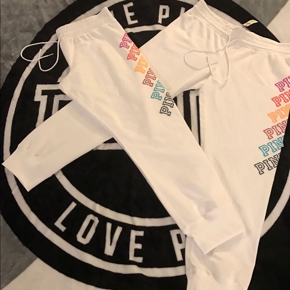 Vs pink joggers