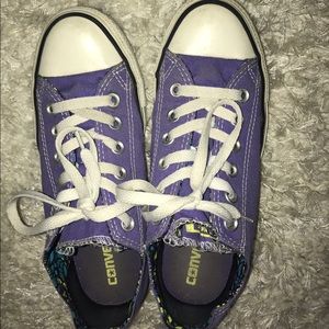 Purple converse