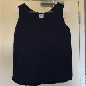 Men's Russell Athletic Navy Blue Tank Top