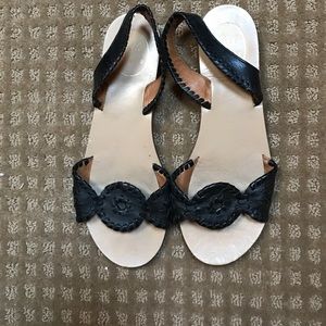 Size 8 Black Jack Rogers Liliana Sandals