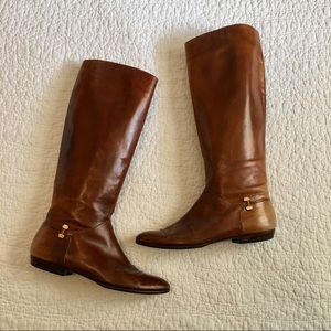 EUC Genuine Leather Ferragamo Riding Boots