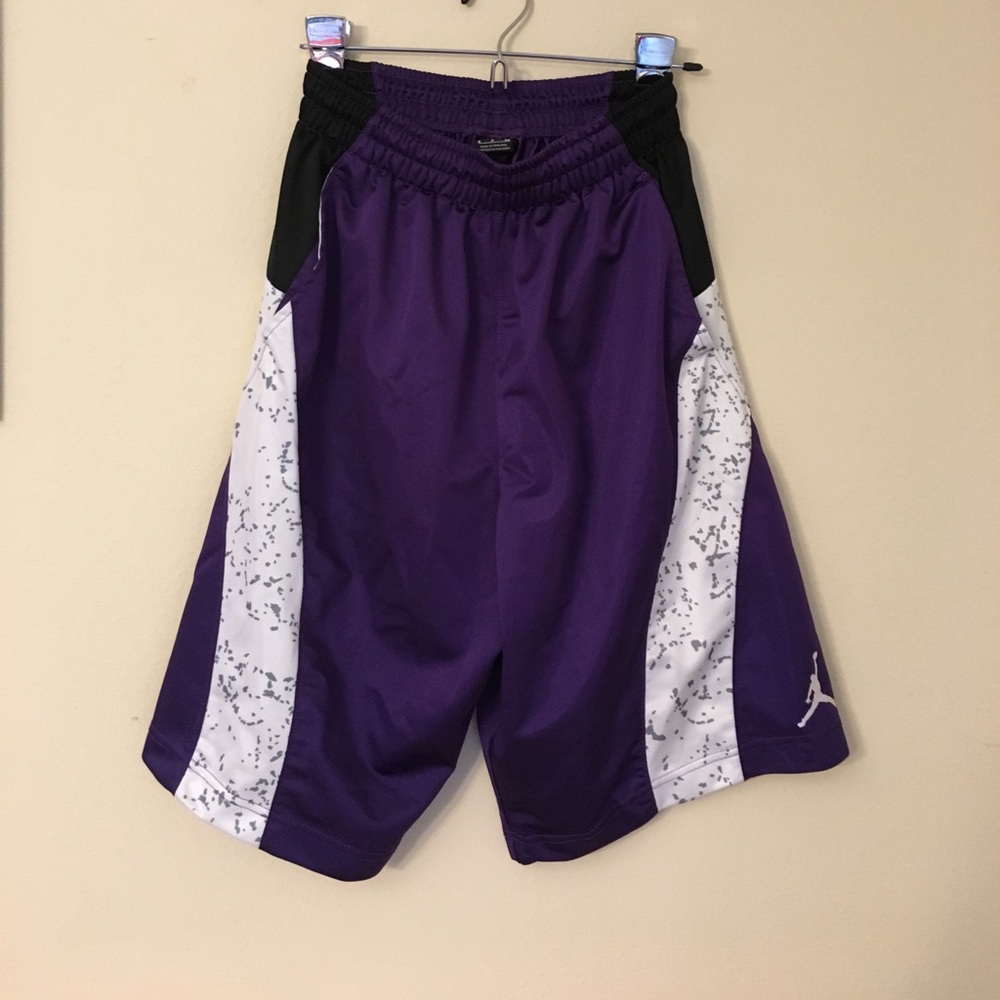 Purple shorts