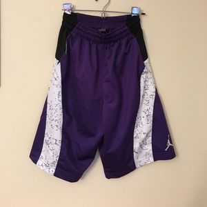 Purple shorts