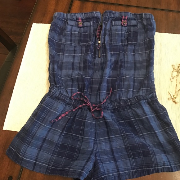 Strapless romper - Picture 1 of 7