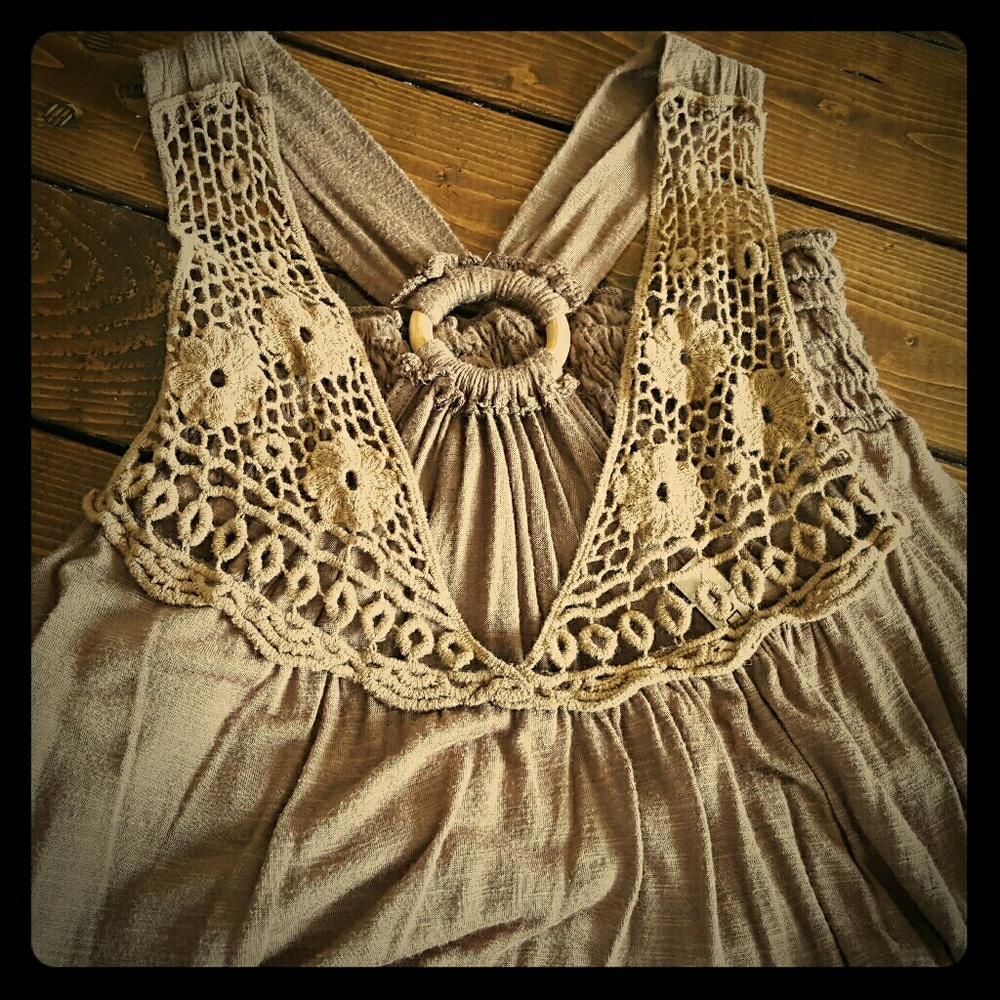 Crochet Tank Top Arden B - Boho Summer Tank!