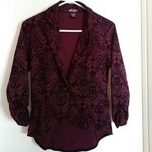 Cute Scrollwork Blazer