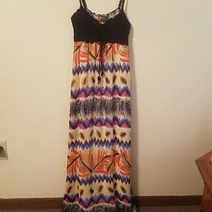Long maxi dress
