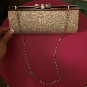 Gold Sparkley Clutch