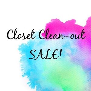 Spring closet clean out!