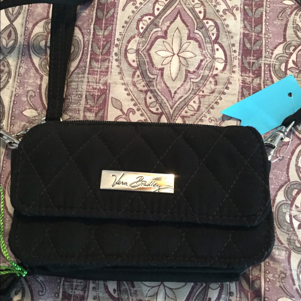 Vera Bradley all in one crossbody wallet/wristlet