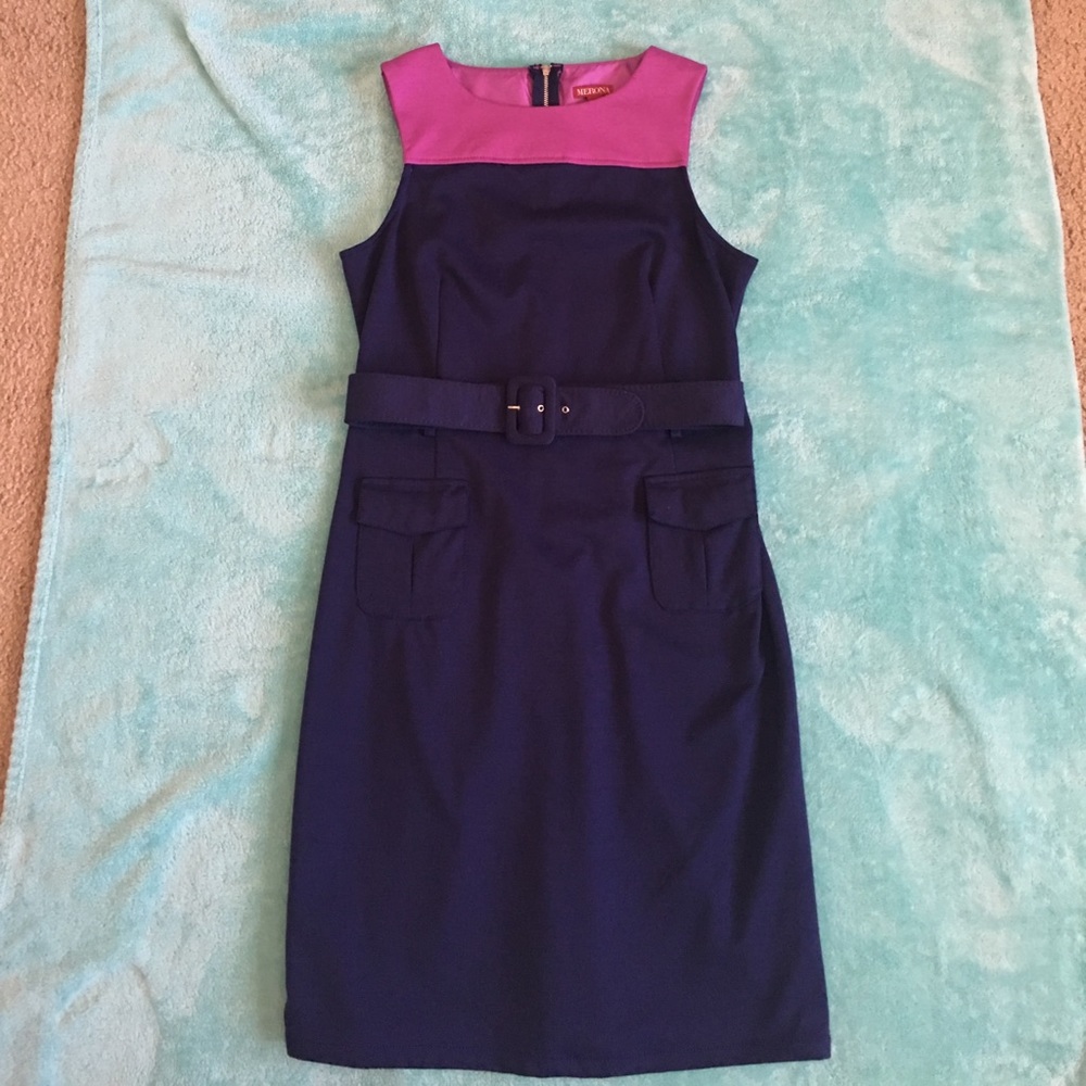 Cotton business-like dress