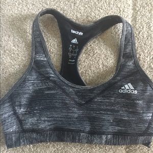 Grey Adidas sports bra!