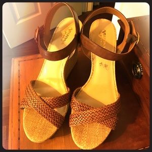 Arizona brown wedges