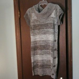 Cowl neck Sweaterdress