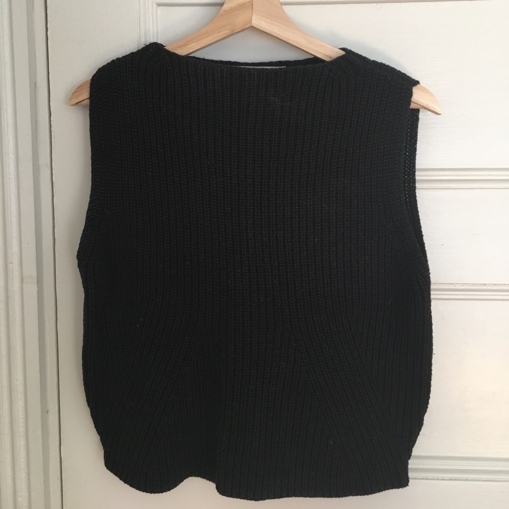 ZARA black sleeveless top