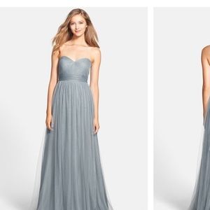 Jenny Yoo Bridesmaid Dress - Size 2 - Mayan Blue