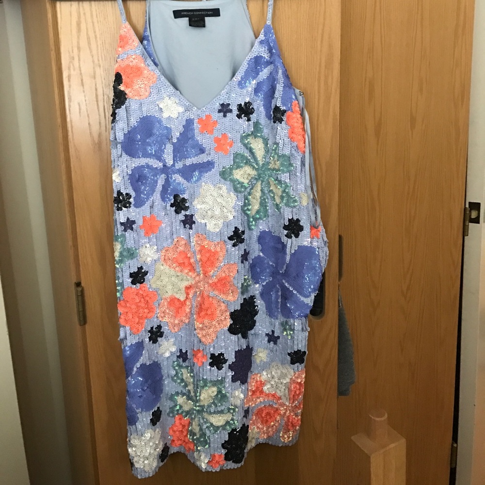 French connection sequined dress