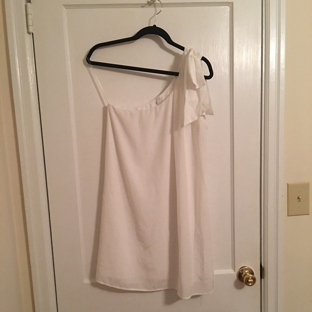 White Semi-Formal Dress