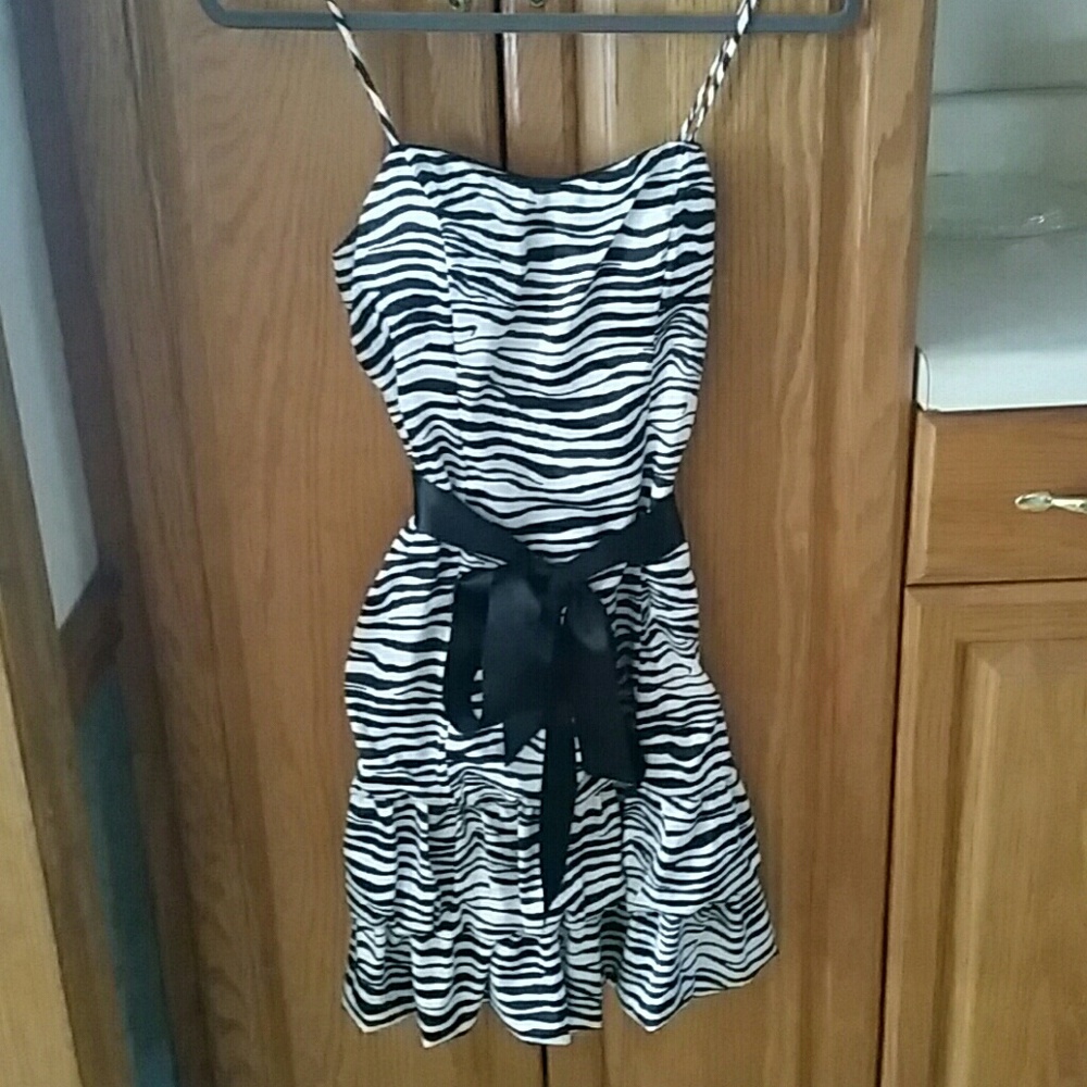 Zebra Print Dress