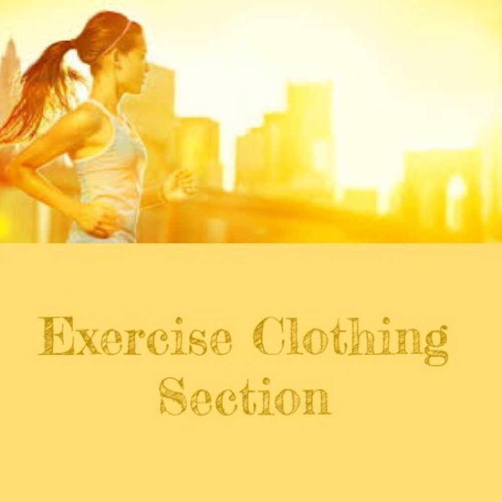 Exercise Clothing Section