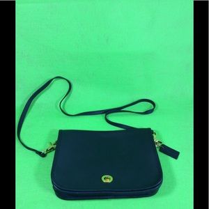 Navy Blue Hunt Club Shoulder Bag