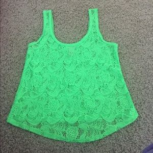 Swim suit cover up tank top