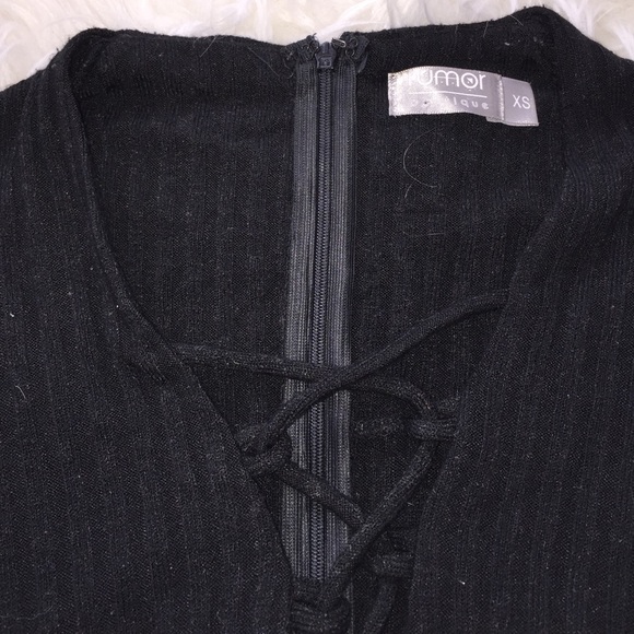 Lace Up Bodysuit - Picture 2 of 2