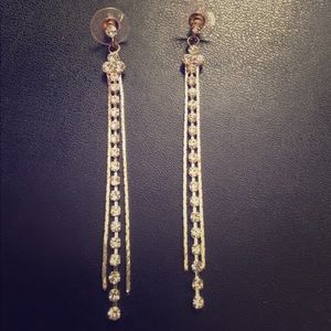 Rhinestone earrings