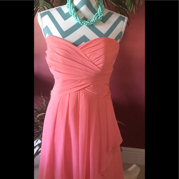 David's bridal bridesmaid dress short length - Picture 2 of 4