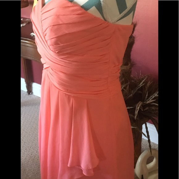 David's bridal bridesmaid dress short length - Picture 3 of 4