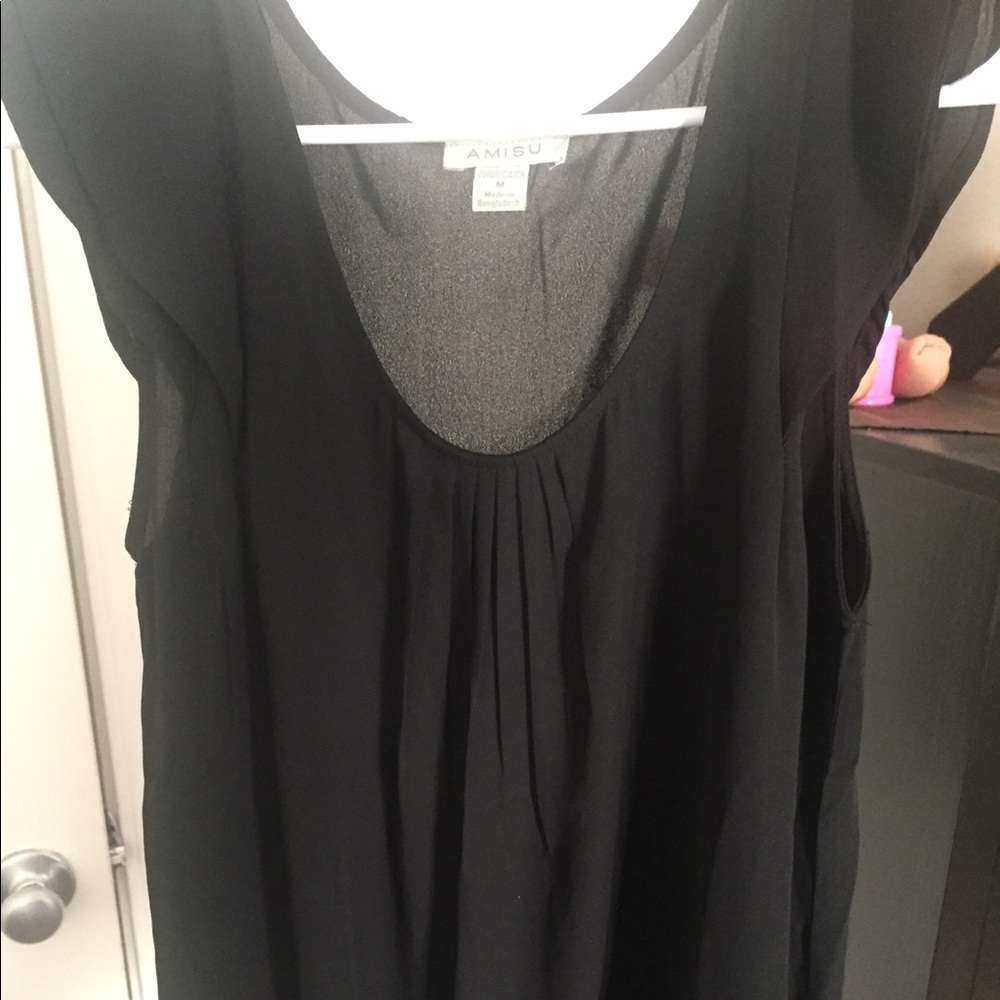 Sheer dress shirt