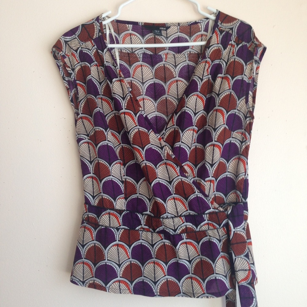 H&M Wrap Blouse