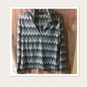 New York & Company XL Blouse, 100% Polyester