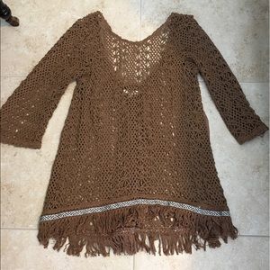 Ya Los Angeles Crocheted Top