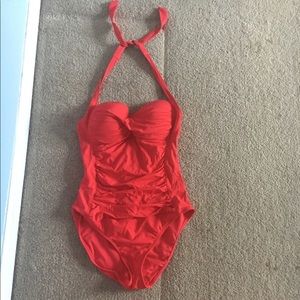 Red Bathing suit!