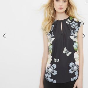 Ted Baker Gem Gardens Keyhole Top