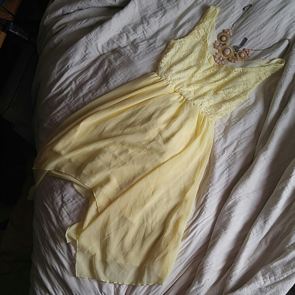Yellow sundress