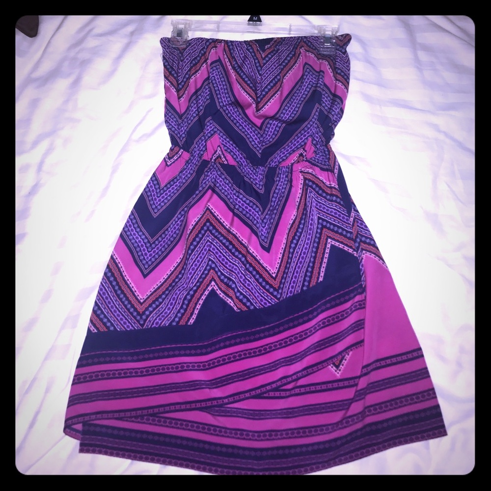 Express strapless dress💋