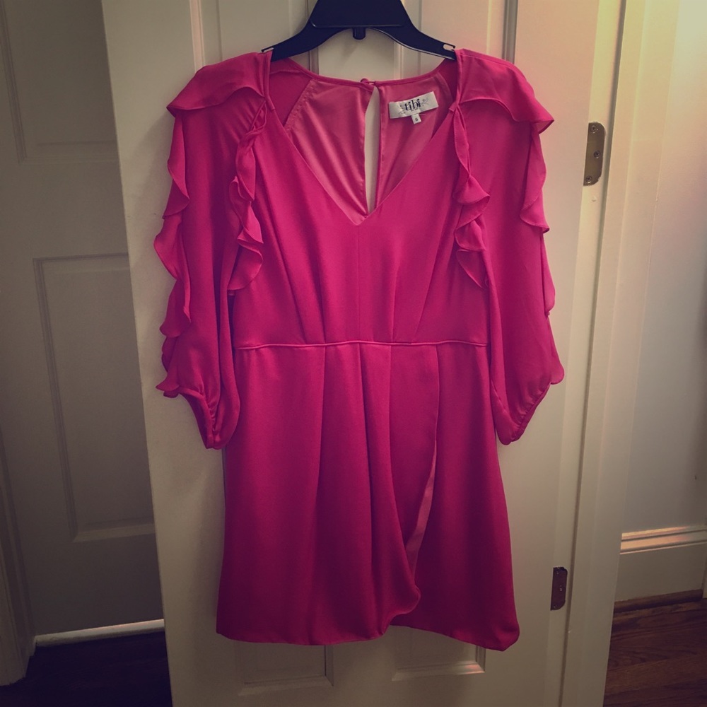 Tibi hot pink dress - size 6