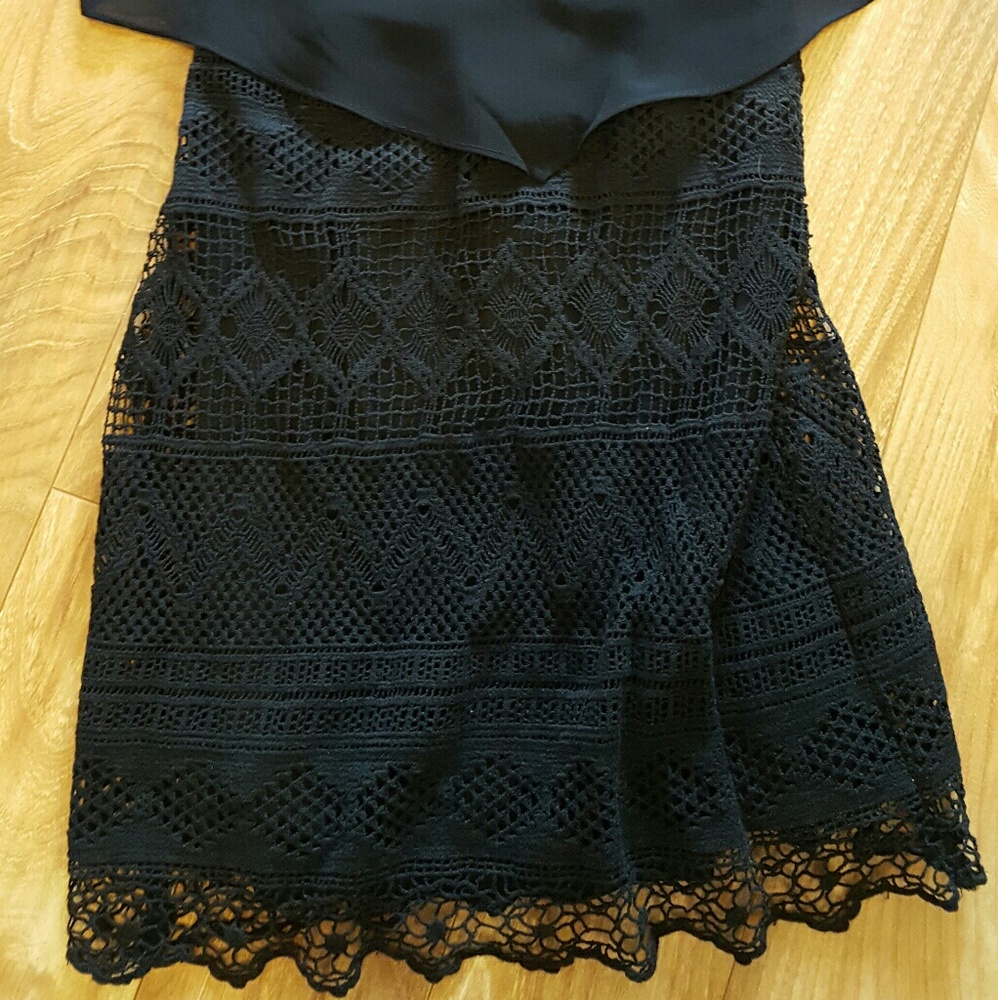 American eagle crochet LBD (Little Black Dress)