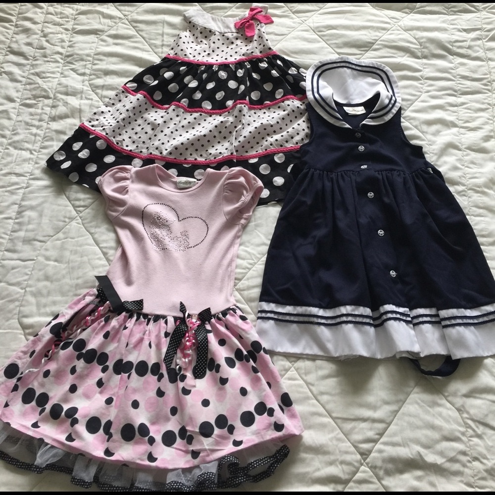 Bundle of 3 dresses 6/6x Rare Editions