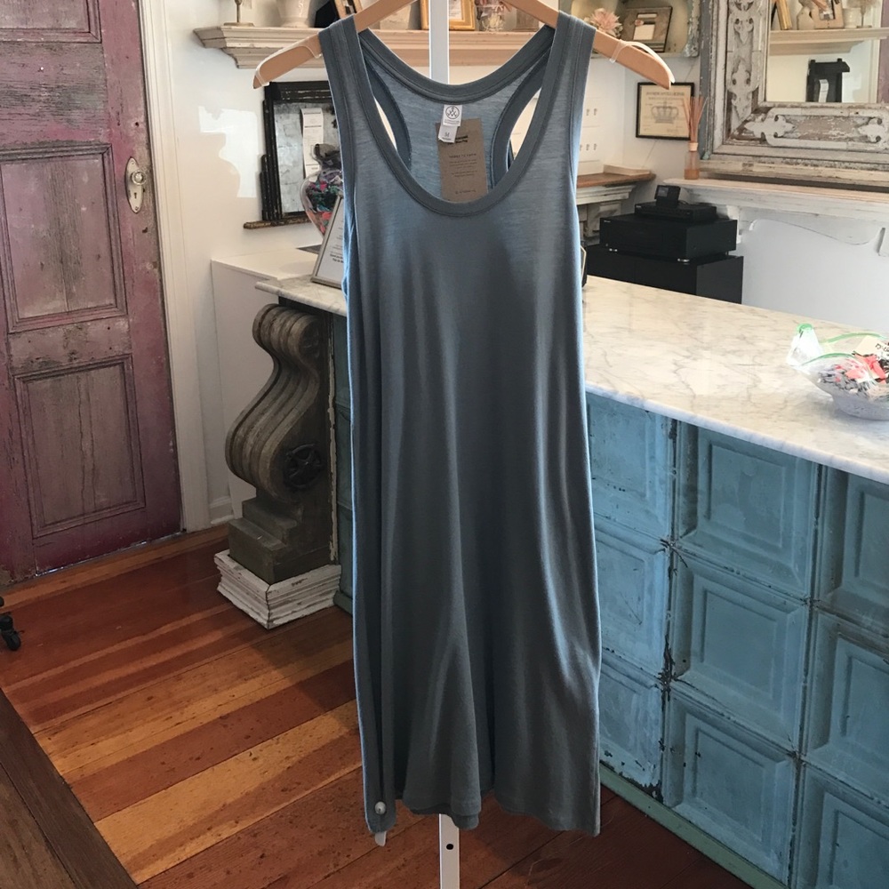 Tank Dress Stone Blue