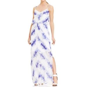 Vince Camuto Blue/Purple Tie Dye Maxi Dress