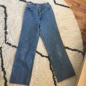 Vintage Levi's - raw hem