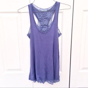 ✨B2G1Free✨ Periwinkle Lace Tanktop