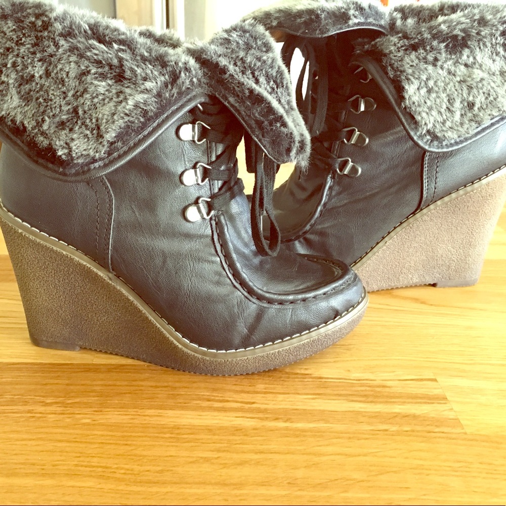 Wedge Boots