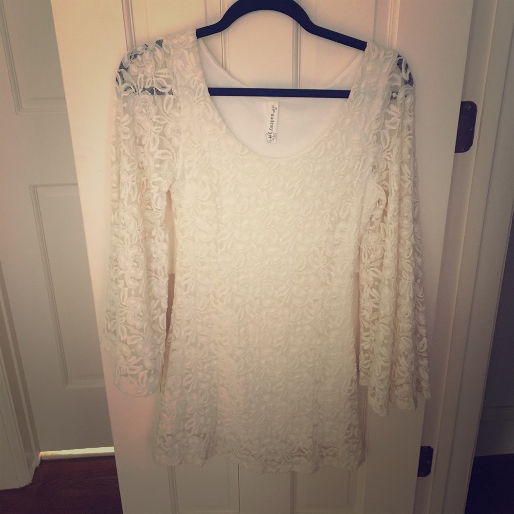 Off white dress - size small