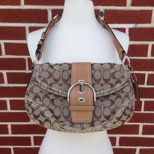 🦋Coach Signature Hobo Shoulder Bag