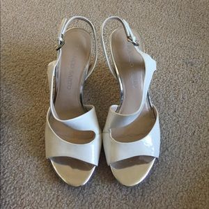 Dressy white sandals- cute!!!