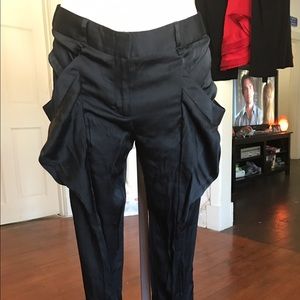 Unique BCBG Max Azria Bubble Pocket Tuxedo Pant